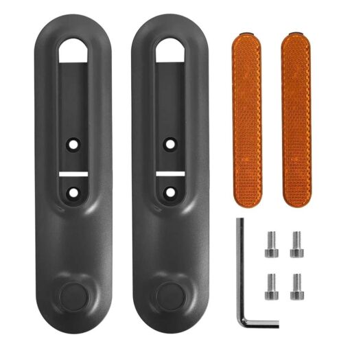 Xiaomi 4 Ultra galinės šakės dangteliai su oranžiniais atšvaitais